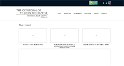 Desktop Screenshot of charlestoncathedral.com